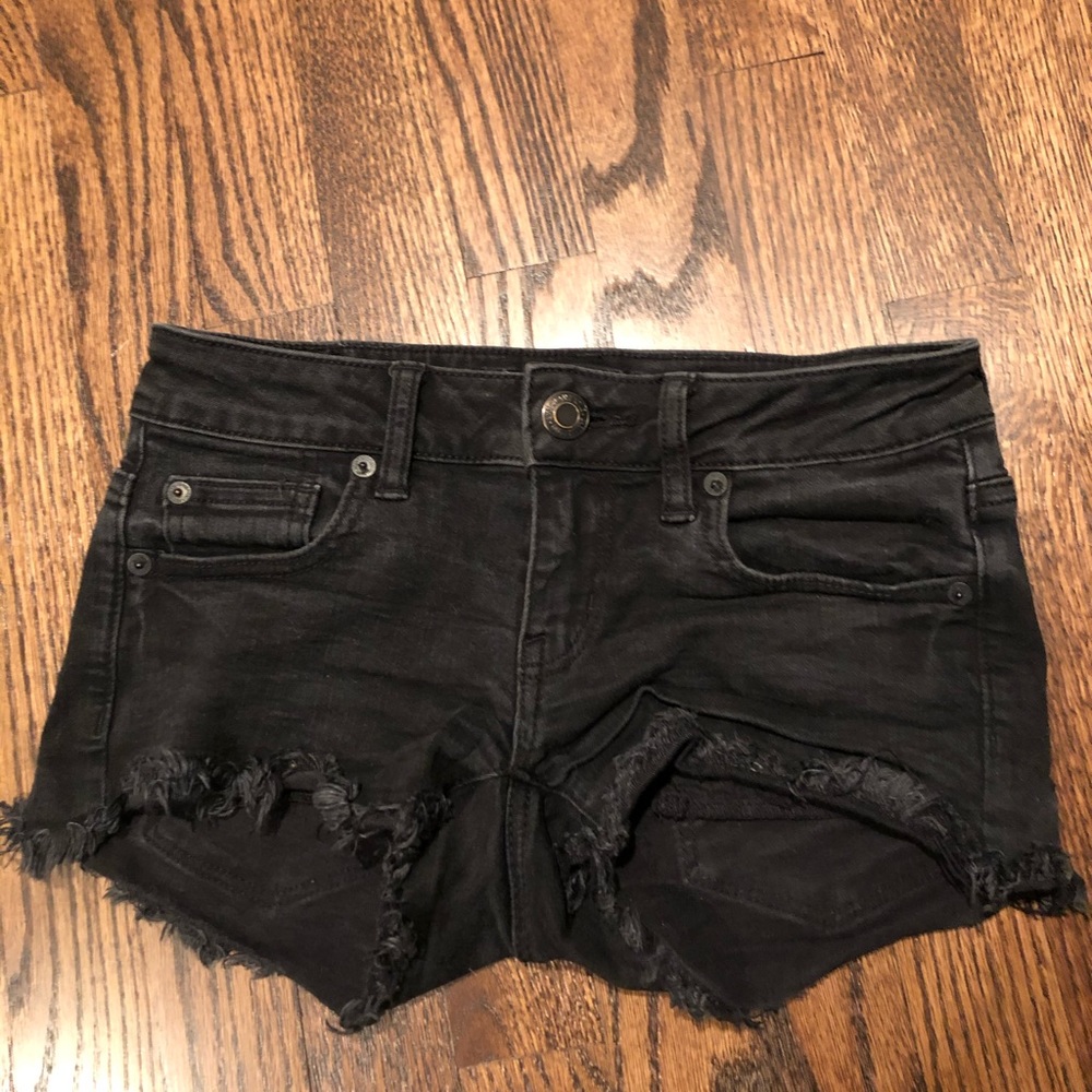 American eagle jean shorts